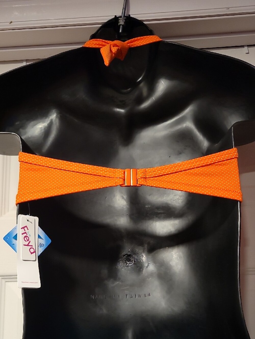 Freya Orange Ruffle Halter Bikini Top - Picture 4 of 4
